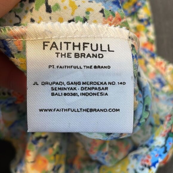 Faithfull The Brand Jeanette Floral Mini Dress 6 - Picture 6 of 10